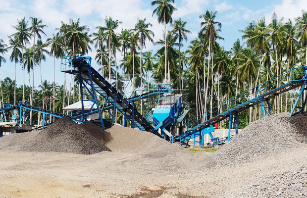 �����e���m�ύu100t/h����ʯ��ɰ���a���ɹ�Ͷ�a